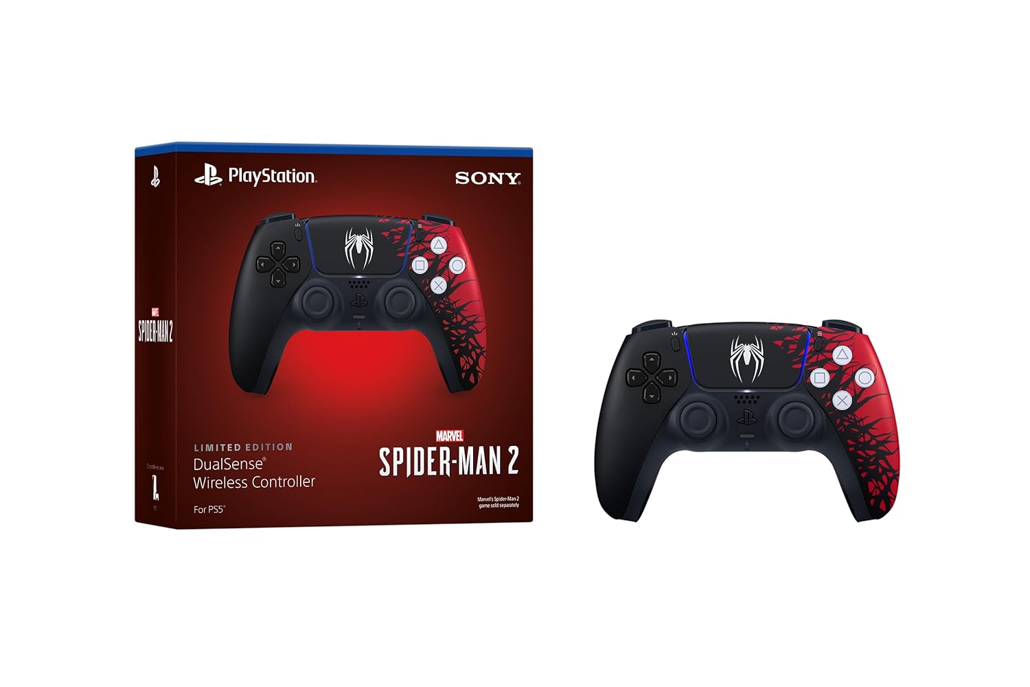 PS5-Dualsence-Controller-Spiderman-2-Limited-edition- tech junction store