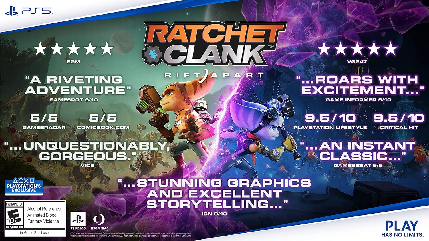 PS5 Ratchet & clank tech junction store