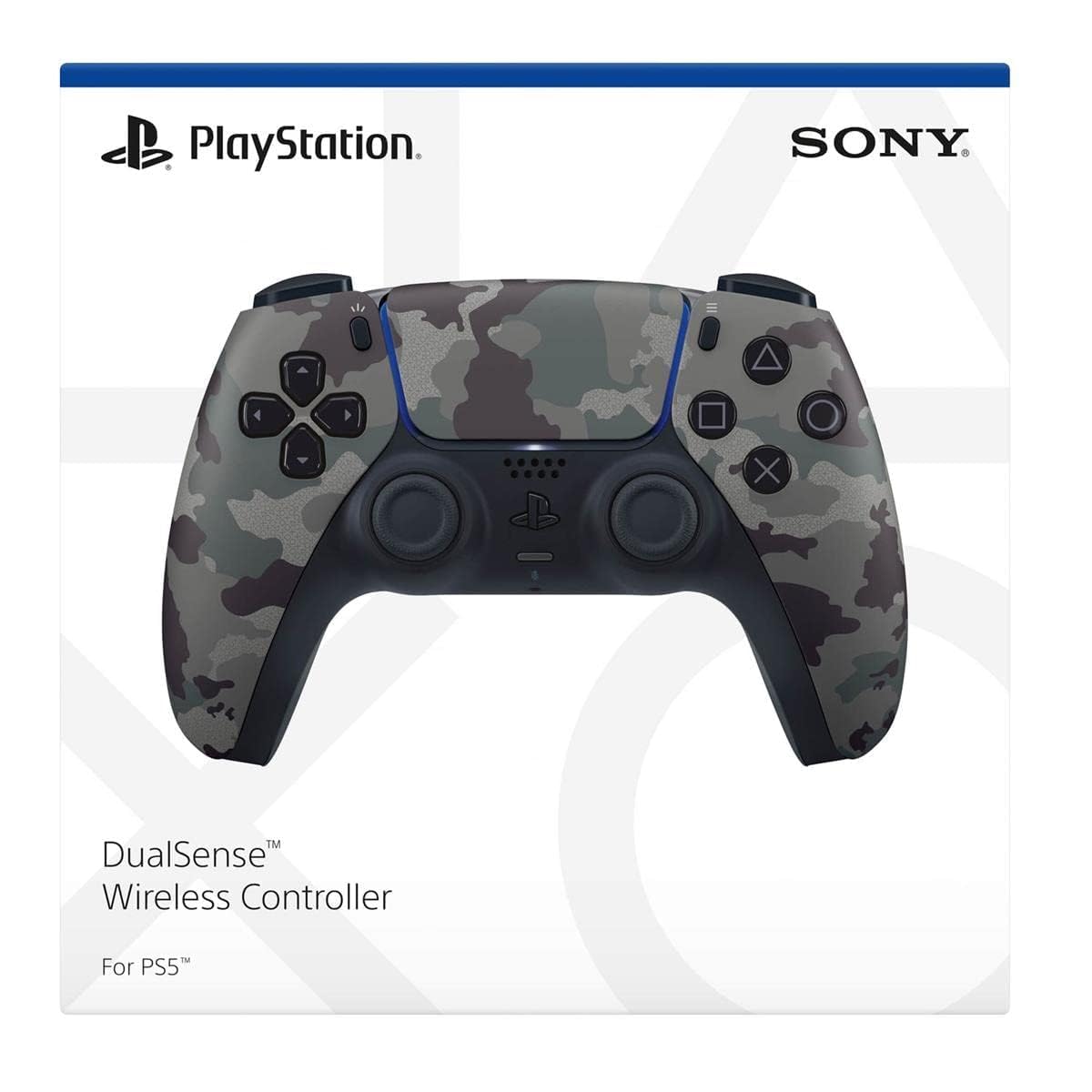 Ps5 Dualsence Controller Grey Camouflage- tech junction store